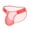 A01-Red, variant on Men's Sexy Translucent Bulge Pouch Jockstrap Briefs Low Waisted Cover Buttock Underpants Trendy Casual Underwear Red M