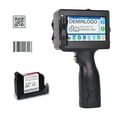 thumbnail image 1 of Graflsoa Portable D10 Handheld Inkjet Printer with 4.3" Touchscreen, 600DPI High-Definition Printing, 16GB Memory, 2500mAh Battery, Multilingual Support, for Date, Batch, and Barcode Labeling on, 1 of 6