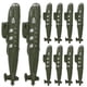 thumbnail image 4 of 12 Uds. Modelos de submarinos militares simulados juguetes mesa de arena submarinos de paisajismo, 4 of 6