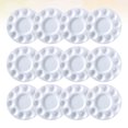 thumbnail image 4 of 12 Pcs Plateaux Ronds de Mélange de Couleurs pour Peinture 10 Trous, 4 of 9
