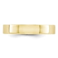 thumbnail image 2 of 10K Yellow Gold 4mm Light Weight Flat Band Ring Size 5.5, 2 of 7