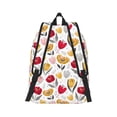 thumbnail image 3 of Balery Tulips Flowers Vintage Canvas Backpack for Men and Women - Large Capacity, Durable Travel Laptop Bag for School, Work, Hiking, and Outdoor Activities, 3 of 7
