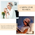 thumbnail image 6 of PHOGARY 5pcs Women's Slouchy Beanie Chemo Hat Stretch Cancer Head Wraps Sleep Head Scarf for Cancer Patient, 6 of 7