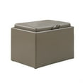 thumbnail image 1 of Ergode Designs4Comfort Accent Storage Ottoman con bandeja reversible Ergode R8-121-VV, 1 of 2
