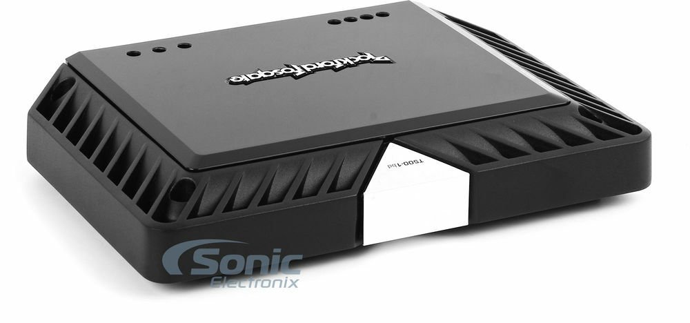 Rockford Fosgate Power T500-1bdCP & BAK42 4 AWG Amp Kit 500W RMS