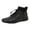 Black, variant on KELINFONG Fashion Shoes for Mens High Top Casual Walking Shoes Non Slip Breathable Lightweight Sneakers