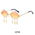 thumbnail image 1 of personalized raindrop frameless sunglasses  cloud sunglasses party funny ocean sunglasses, 1 of 7