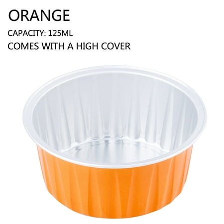 

Yedhsi Wholesale Foil Cupcake Cups Round Cupcake Cups With Lid Mini Cupcake Cups Kitchen Baking Cups 100 PC for Kitchen Accessories