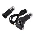 thumbnail image 3 of Puño del acelerador con llave para bicicleta scooter eléctrica - Plata, 3 of 10