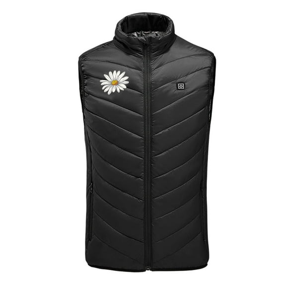 Youyipin Men's And Women's Winter Printed Nine Zone Three Speed Temperature Controlled Electric Vest Heating Suit Heating Vest Jacket