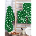 thumbnail image 2 of Lucky Shamrock, Kitchen Dish Towels for Drying Dishes Set of 4, St. Patrick's Day Irish Clover Green Waffle Weave Microfiber Hand Tea Bathroom Towels Quick Dry & Absorbent Towel 15.7x23.6, 2 of 7
