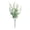 #1174-White, variant on HaoXun Flocked Artificial Lavender Flowers - Plastic Purple White Lavender Stems for Wedding Decorations, Floral Arrangements, and Home Decor