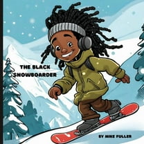 The Black Snowboarder, (Paperback)