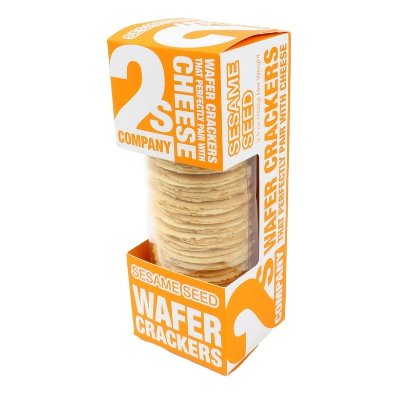 2s Company Sesame Wafer Cracker, 3.5 oz, 12 Pack - Walmart.com