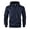 1500Navy442, variant on Men's Pullover Solid Color Casual Sports Loose Trend Long Sleeve Hooded Sweatshirt Man Male Autumn Winter Streetwear Classic