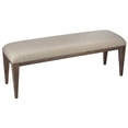 thumbnail image 1 of Cortesi Home Leno Dining Bench, 51", Beige, 1 of 4