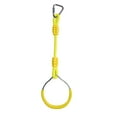 thumbnail image 2 of Colorful Rings - Gymnastic Rings, Swing Bar Rings, for Backyard Obstacle , Yellow, 35..5cm, 2 of 10