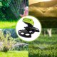 thumbnail image 2 of Rociador de aspersión Irfora Rociador de jardín giratorio de 180 ° Sistema de riego por aspersión de césped de gran cobertura ajustable Jardín al aire libre Patio Rociador de agua Sistema de riego de, 2 of 7