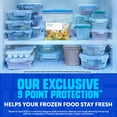 thumbnail image 4 of Ziploc Gallon Food Storage Freezer Bags, Stay Open Design with Stand-Up Bottom, Easy to Fill, 80 Count, 4 of 8