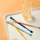 thumbnail image 5 of Billuyoard 4 Uds varilla agitadora larga té leche jugo café herramienta Swizzle Sticks reutilizable mano silicona agitador hogar Gadgets Bar Barra de herramientas Billuyoard HA034665-00, 5 of 6