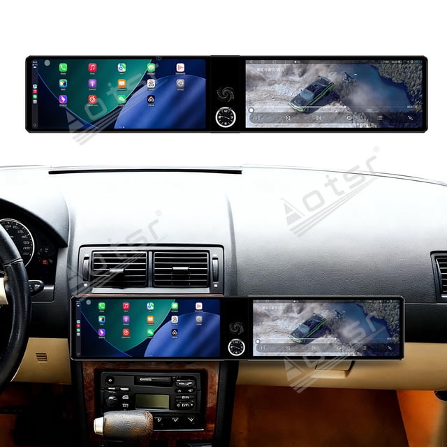 Aotsr Dual 12.3 inch Screen Car Radio For Ford Mondeo 2000-2003 Android GPS Navigation Multimedia Video Player Stereo Receiver Head Unit