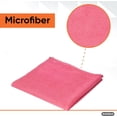 thumbnail image 2 of Superio Microfiber Cleaning Cloths Color-Coded for Easy Organization, Ultra-Soft, Durable, Multi-Purpose Cloths for Bathroom, Kitchen, Windows, Furniture, Electronics (Pink), 2 of 5