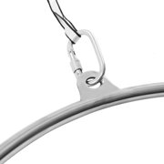 Anqidi 33.46/35.43 Aerial Hoop Kit Steel Aerial Lyra Hoop Dancing Circus Gymnastic Yoga Ring, Fully Strength Tested & Certified Max Load 253.5lb