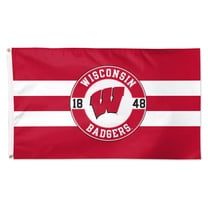 WinCraft Wisconsin Badgers 3' x 5' Applique Flag