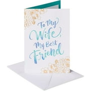 American Greetings Birthday Card for Wife (My Best Friend)