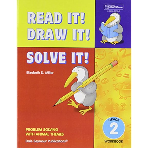 Pre-Owned 21950 Read It! Draw It! Solve It!: Grade 2 Workbook (Paperback)