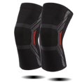 thumbnail image 1 of Professional Knee Brace 1 Pair - Non-Slip Sports Knee Protector for Men and Women, Size L, Red, Comfort and Support., 1 of 5