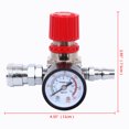 thumbnail image 3 of KAYESAMPRA 1/4" Air Pressure Regulator For Air Compressor System 175PSI Pressure Gauge, 3 of 9
