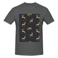 thumbnail image 4 of Bingfone Christmas Deers Men'S Loose Fit Short-Sleeve Pocket T-Shirt, 4 of 7