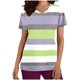 thumbnail image 1 of Vestido Corto para las Mujeres con Cuello en V Imprimir Manga Corta Bolsillo Enfermera Top, Poliéster Ligero para el Hogar Diario Y Desgaste Casual, 1 of 1