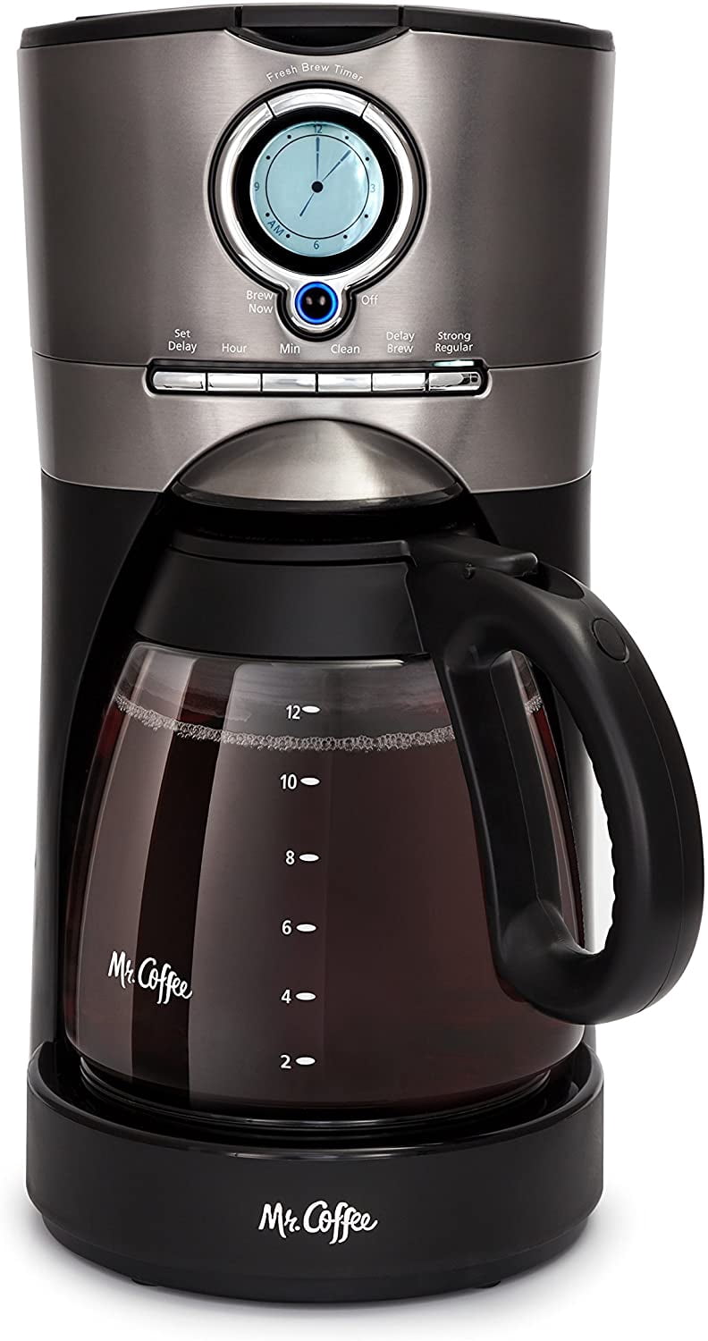 Mr. Coffee Black 12 Cup Drip Coffee 