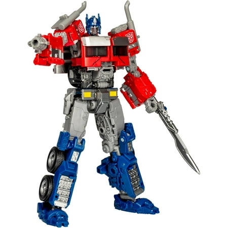 AWLPUYPT Toys Studio Series Voyager Class AWLPUYPT: Rise of the Beasts 102 Optimus Prime 6.5-inch Converting Action Figure, 8+