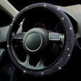 thumbnail image 3 of Car Bling Steering Wheel Cover,15 Inch Universal Colorful Crystal Rhinestone Diamond Bling Accessories Anti-Slip Wheel Protector Car Interior Accessories, 3 of 6