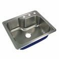 thumbnail image 3 of Transolid Meridian 25'' L x 22'' W Drop-in Kitchen Sink, 3 of 3