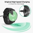 thumbnail image 3 of Cargador USB C compatible con Garmin Watch Charger, paquete de 2, 3 of 8