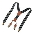 thumbnail image 4 of Milageto Kids Suspenders Adjustable Pants Suspender for Costume Halloween Formal Wear Four Stripe, 4 of 8