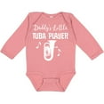 thumbnail image 3 of Inktastic Future Tuba Player (Daddys Little) Boys or Girls Long Sleeve Baby Bodysuit, 3 of 5