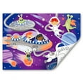 thumbnail image 5 of Hape: Space Friends Puzzle - 48pc, Double-Sided Coloring Puzzle, 1 Side Pre-Colored Picture - 1 Side Outline Scenic Image To Color In, Kids Ages 4+, 5 of 7