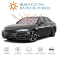 thumbnail image 4 of Kdxio Strawberries Print Windshield Sun Shade, Foldable Sun Blocker for Car,Truck,SUV Automotive Interior Sun Protection,Reflective Shade for Front Windshield(Small), 4 of 6