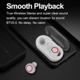 thumbnail image 4 of Y50 TWS Earphones Bluetooth 5.0 Wireless Headphones Touch Control 9D Hifi Stereo Headset with Mic Sports Waterproof Earbuds, 4 of 6