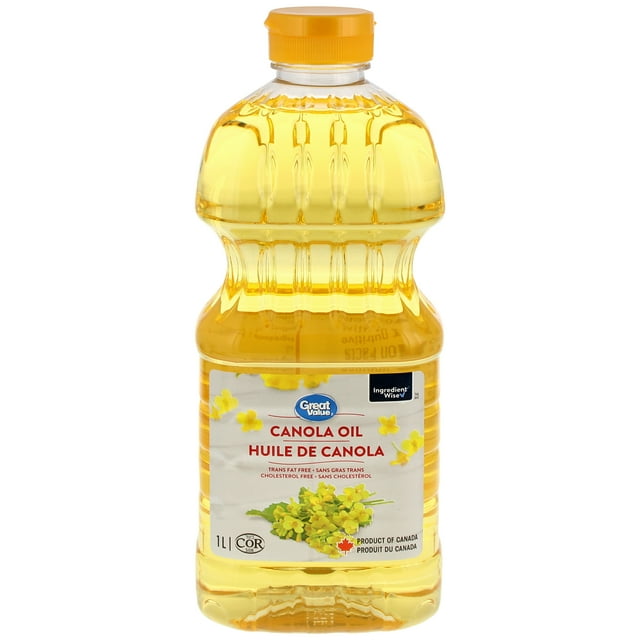 Great Value Canola Oil 1L