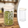 thumbnail image 2 of Plastic Containers with Lids, Oimcto Reusable Containers with Snap-Top Lids, Freezer Safe, Airtight Stackable Storage for Meal Prep, Leftovers & Takeout, Round Clear(1500Ml), 2 of 9