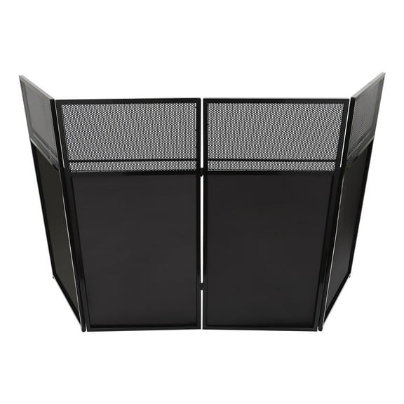 Toolven Durable DJ Foldable Cover Screen with 44.09 lbs Load Capacity Easy to Store and Transport Modern Appearance for Professional Stage Use