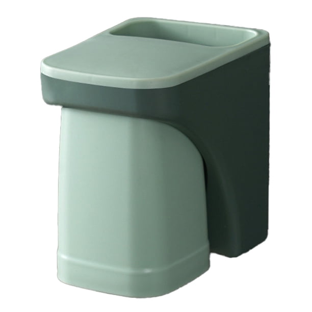 Soporte magnético para cepillos de dientes, organizador de almacenamiento de baño sin taladros montado en la pared, ahorro de espacio, para niños de la familia