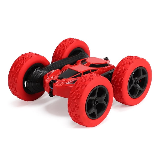 Coche De Control Remoto De Doble Cara, Juguetes Giratorios De 360 Grados, Coches Con Faros, Juguetes Recargables, Regalos Para Niños Y Niñas Noticed EL018068-01