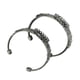 thumbnail image 5 of Brazalete en blanco Sunnimix 2 piezas Negro, 5 of 8